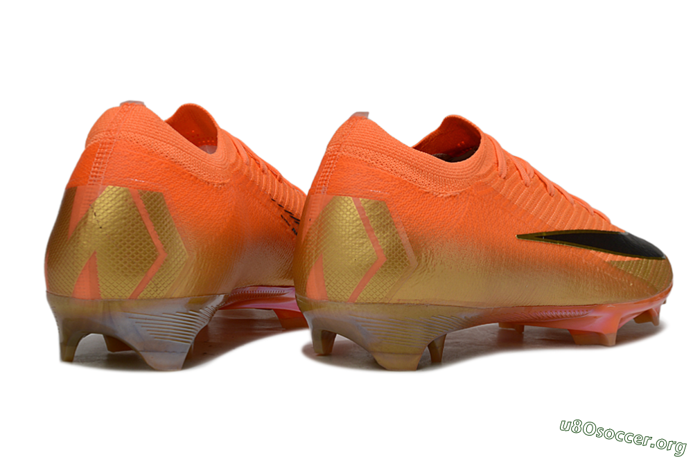 Nike Air Zoom Mercurial Vapor 16 Elite FG Football Boots - Orange/Electric Burst/Golden Shine 6