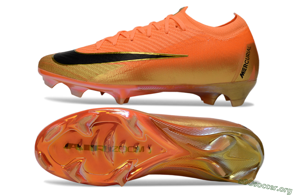 Nike Air Zoom Mercurial Vapor 16 Elite FG Football Boots - Orange/Electric Burst/Golden Shine 1