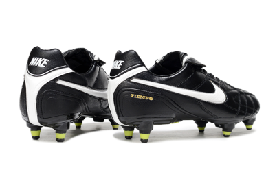 Nike Tiempo Legend 10 Elite SG Football Boots - Black/Electric Yellow/White