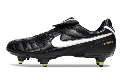 Nike Tiempo Legend 10 Elite SG Football Boots - Black/Electric Yellow/White
