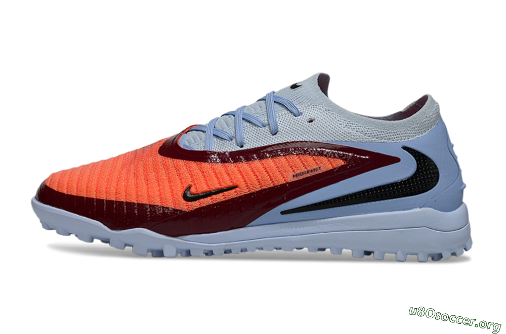 Nike Phantom 6 Low Elite TF Football Shoes - Orange/Scarlet Red/Cool Grey 3
