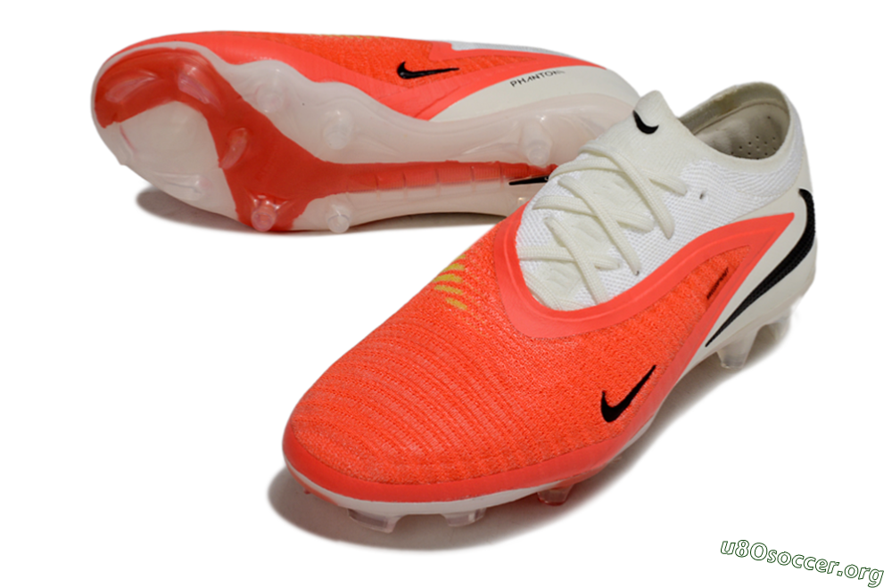 Nike Phantom 6 Low Elite FG Football Boots - Orange/Fiery Orange/Sleek White 0