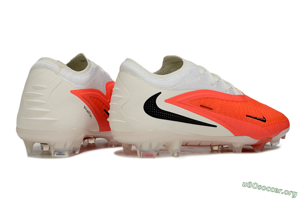 Nike Phantom 6 Low Elite FG Football Boots - Orange/Fiery Orange/Sleek White 6