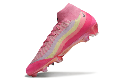Nike Air Zoom Mercurial Superfly 10 Elite FG Football Boots - Pink/Blazing Pink/Sunny Yellow
