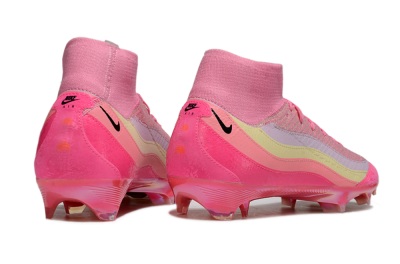 Nike Air Zoom Mercurial Superfly 10 Elite FG Football Boots - Pink/Blazing Pink/Sunny Yellow
