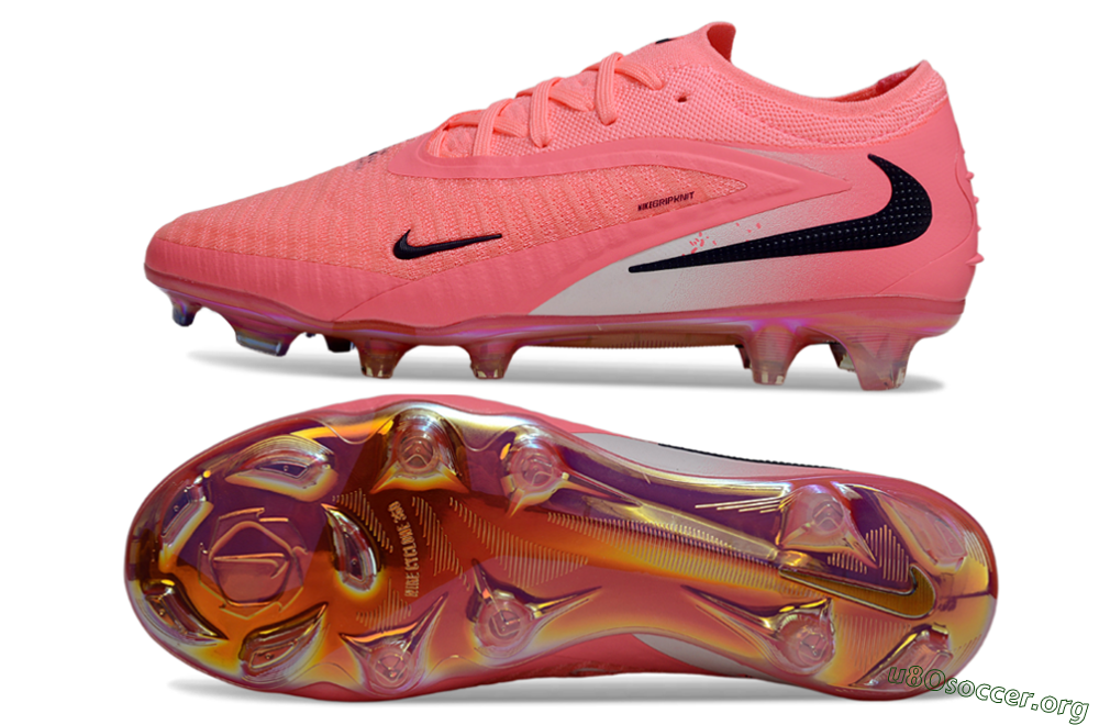 Nike Phantom 6 Low Elite FG Football Boots - Pink/Neon Pink/Black 1