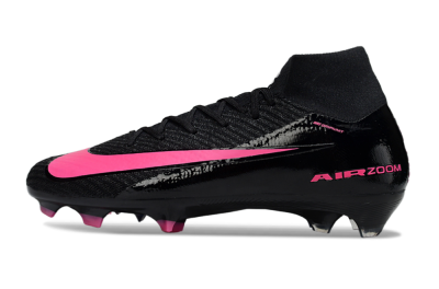 Nike Air Zoom Mercurial Superfly 10 Elite FG Football Boots - Black/Neon Pink/Blue Burst