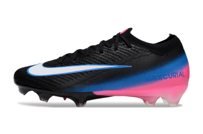 Nike Air Zoom Mercurial Vapor 16 Elite FG Football Boots - Black/Electric Blue/Pink Blast
