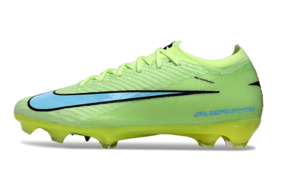 Nike Air Zoom Mercurial Vapor 16 Elite FG Football Boots - Lime/Aqua Blue/Neon Yellow