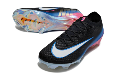 Nike Air Zoom Mercurial Vapor 16 Elite FG Football Boots - Black/Electric Blue/Pink Fury
