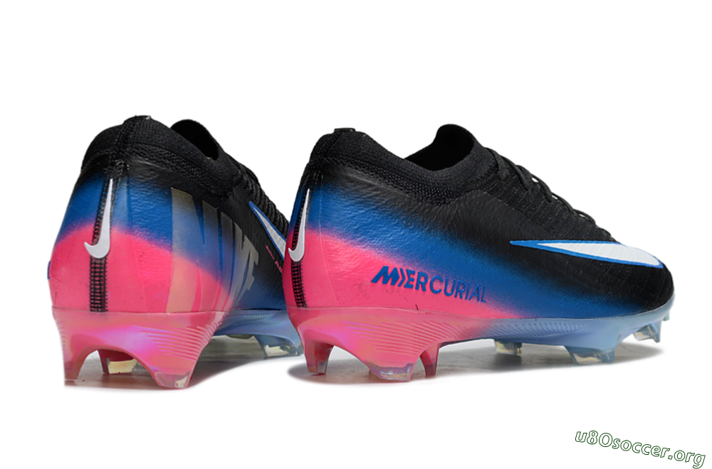 Nike Air Zoom Mercurial Vapor 16 Elite FG Football Boots - Black/Electric Blue/Pink Fury 6