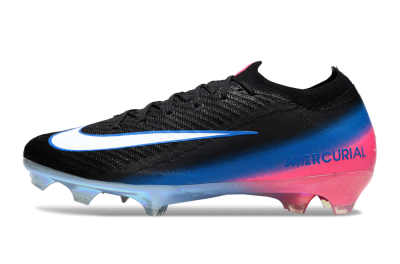 Nike Air Zoom Mercurial Vapor 16 Elite FG Football Boots - Black/Electric Blue/Pink Fury