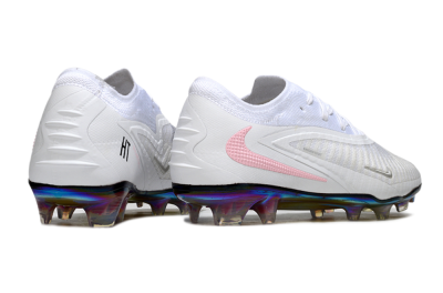 Nike Phantom 6 Low Elite FG Football Boots - White/Iridescent/Light Pink