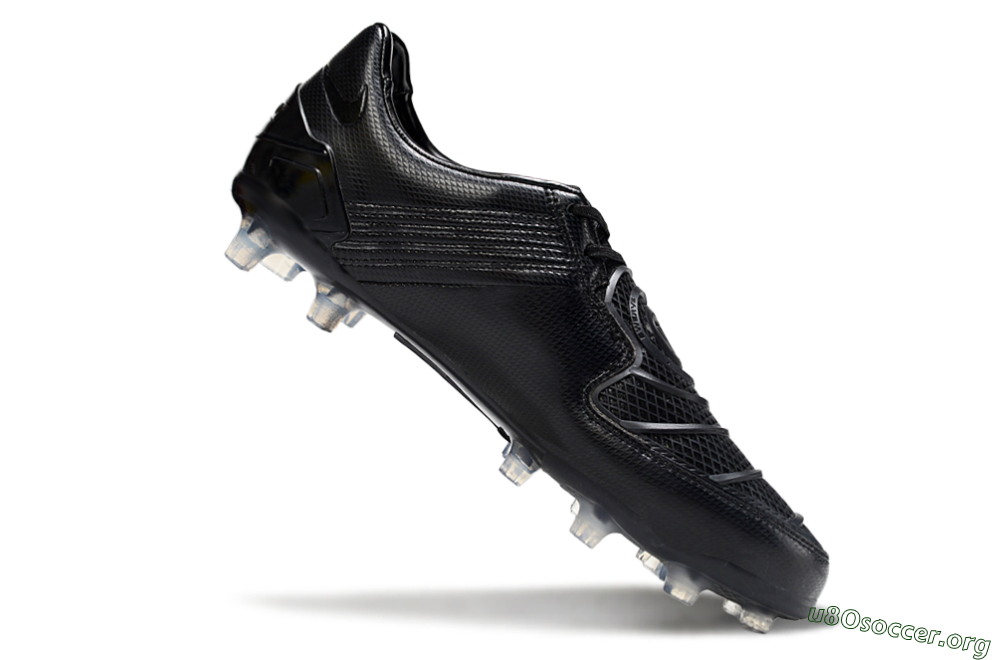 Nike Total 90 III FG Football Boots - Black/Shadow Black/Crystal Clear 4