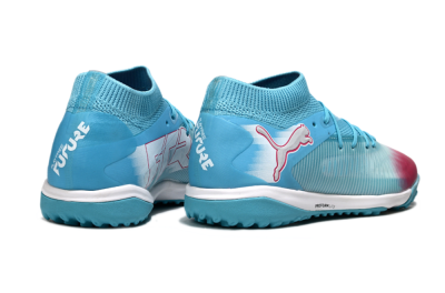 Puma Future 8 Ultimate TF Football Boots - Aqua/Sunset Pink/Turquoise Blue