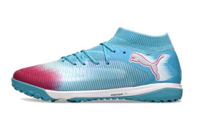 Puma Future 8 Ultimate TF Football Boots - Aqua/Sunset Pink/Turquoise Blue