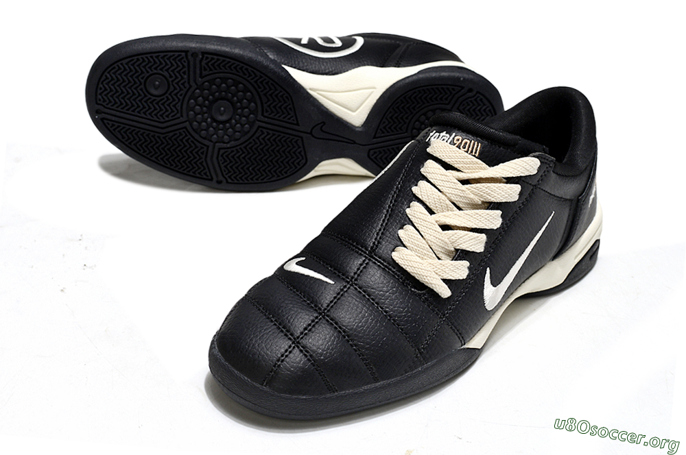 Nike Total 90 III IC Football Shoes - Black/Cream/Black 0