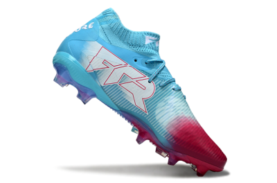 Puma Future 8 Ultimate FG Football Boots - Cyan/Electric Blue/Crimson Red