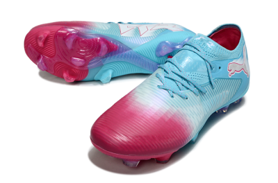 Puma Future 8 Ultimate FG Football Boots - Blue/Turquoise Splash/Crimson Burst