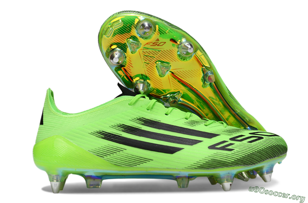 Adidas F50 Elite SG Football Boots - Green/Neon Green/Black 2