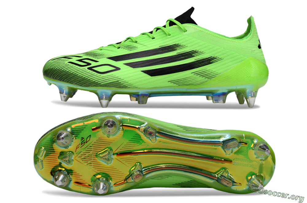Adidas F50 Elite SG Football Boots - Green/Neon Green/Black 1