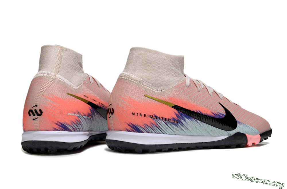 Nike Air Zoom Mercurial Superfly 10 Elite TF Football Shoes - Pink/Coral Dawn/Black Shadow 6