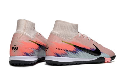 Nike Air Zoom Mercurial Superfly 10 Elite TF Football Shoes - Pink/Coral Dawn/Black Shadow