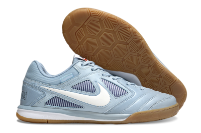 Supreme x Nike SB Gato IC Football Shoes - Blue/Sky Blue/Sand