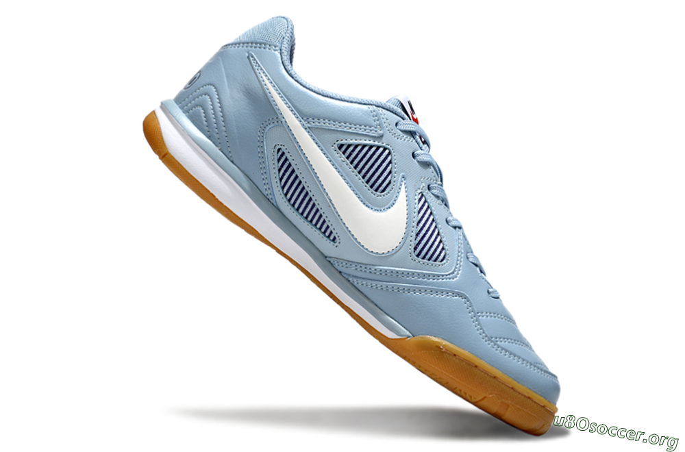 Supreme x Nike SB Gato IC Football Shoes - Blue/Sky Blue/Sand 4