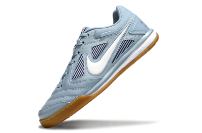 Supreme x Nike SB Gato IC Football Shoes - Blue/Sky Blue/Sand