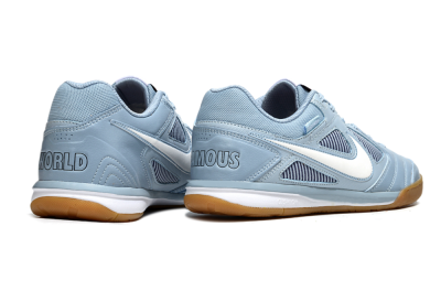 Supreme x Nike SB Gato IC Football Shoes - Blue/Sky Blue/Sand