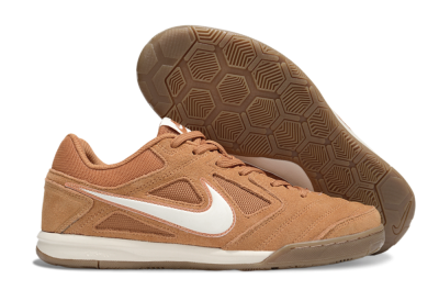 Supreme x Nike SB Gato IC Football Shoes - Tan/Earthy Brown/Soft White