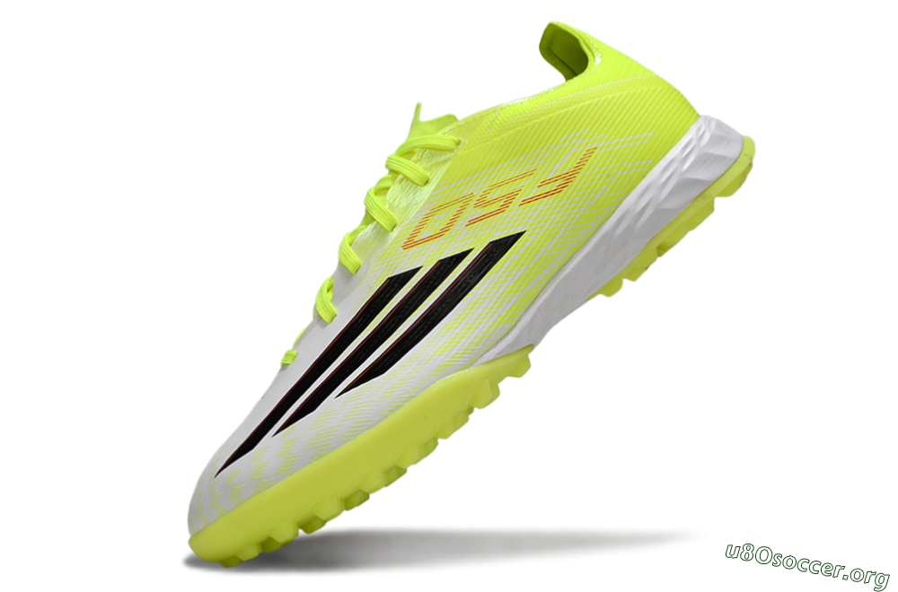 Adidas F50 Pro TF Football Shoes - Yellow/Vibrant Neon/White 5