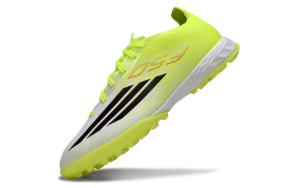 Adidas F50 Pro TF Football Shoes - Yellow/Vibrant Neon/White