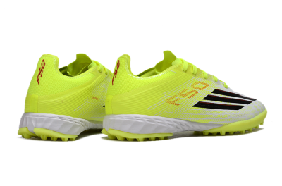 Adidas F50 Pro TF Football Shoes - Yellow/Vibrant Neon/White