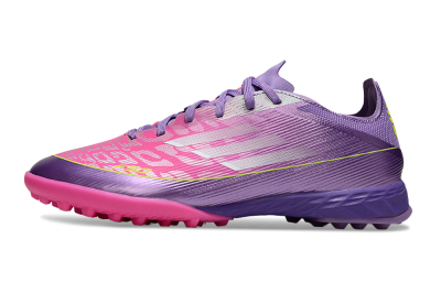 Adidas F50 Pro TF Football Shoes - Purple/Vibrant Pink/Lavender Bliss