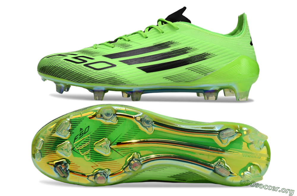 Adidas F50 Elite FG Football Boots - Green/Electric Lime/Neon Green 1