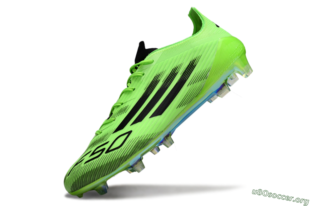 Adidas F50 Elite FG Football Boots - Green/Electric Lime/Neon Green 5