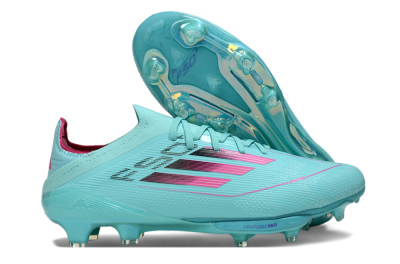 Adidas F50+ Elite Lightstrike Pro FG Football Boots - Aqua/Coral Pink/Cool Teal