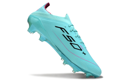 Adidas F50+ Elite Lightstrike Pro FG Football Boots - Aqua/Coral Pink/Cool Teal