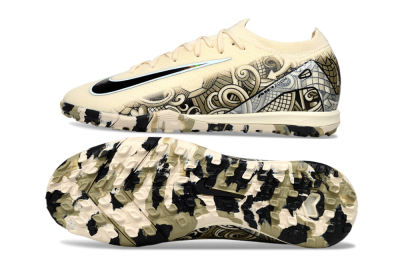 Nike Air Zoom Mercurial Vapor 16 Elite TF Football Shoes - Beige/Sand Dune/Black Wave