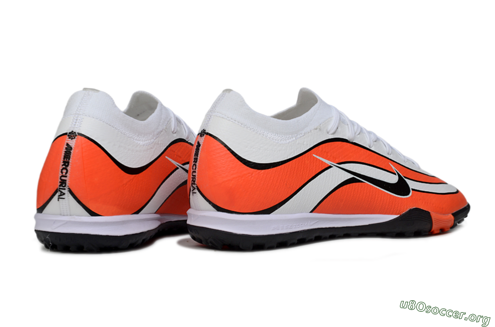 Nike Air Zoom Mercurial Vapor 16 Elite TF Football Shoes - Orange/Bright Blaze/Black 6