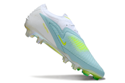 Nike Phantom 6 Low Elite FG Football Boots - Blue/Light Blue/Electric Yellow