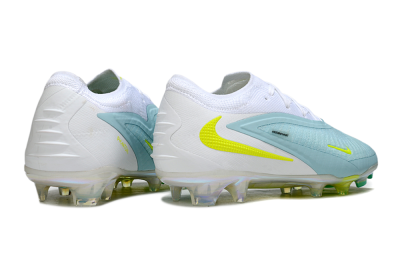 Nike Phantom 6 Low Elite FG Football Boots - Blue/Light Blue/Electric Yellow