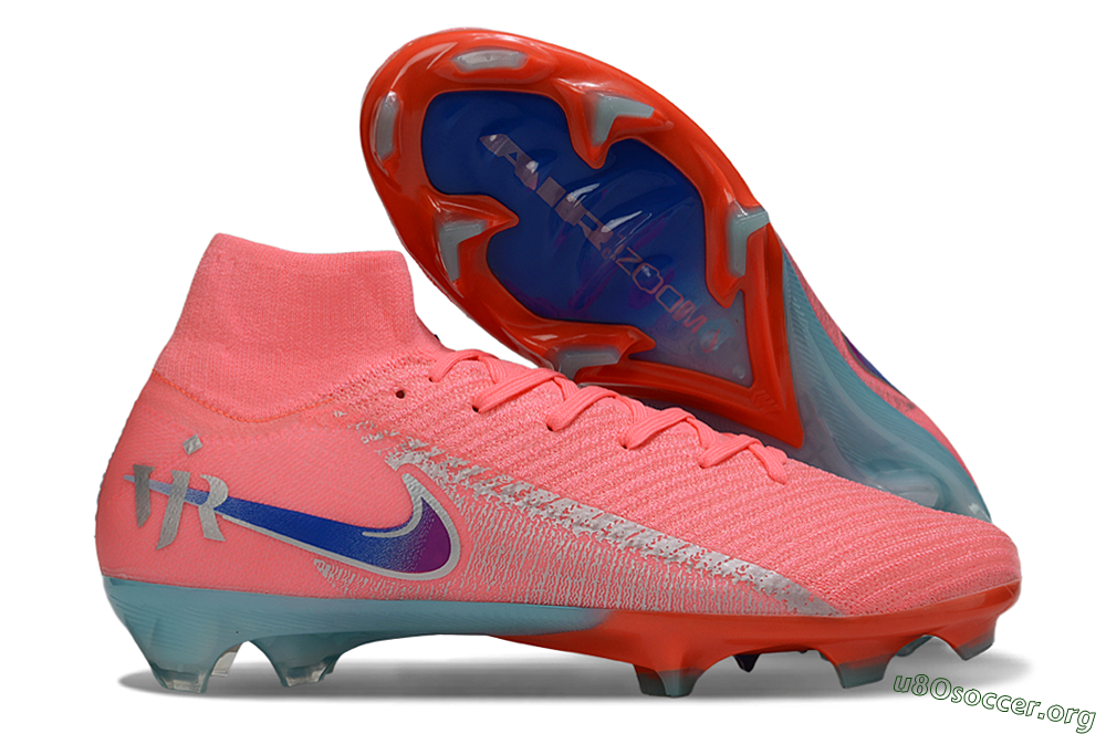 Nike Air Zoom Mercurial Superfly 10 Elite FG Football Boots - Pink/Coral Splash/Turquoise Breeze 2