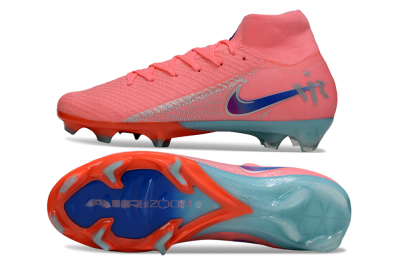 Nike Air Zoom Mercurial Superfly 10 Elite FG Football Boots - Pink/Coral Splash/Turquoise Breeze