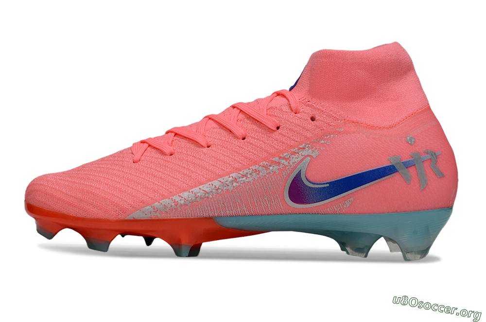 Nike Air Zoom Mercurial Superfly 10 Elite FG Football Boots - Pink/Coral Splash/Turquoise Breeze 3