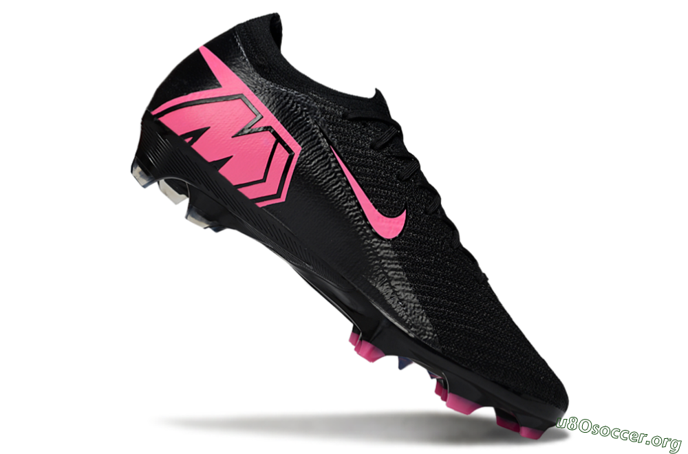 Nike Air Zoom Mercurial Vapor 16 Elite FG Football Boots - Black/Vibrant Pink/Deep Blue 4