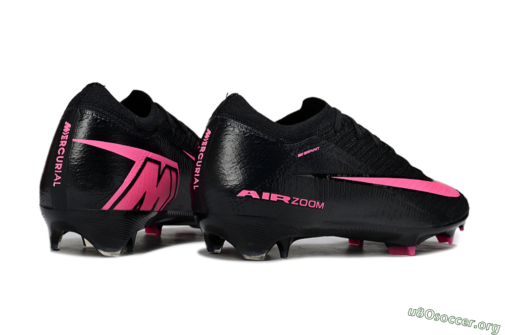 Nike Air Zoom Mercurial Vapor 16 Elite FG Football Boots - Black/Vibrant Pink/Deep Blue 6