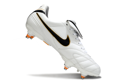 Nike Tiempo Legend 10 Elite SG Football Boots - White/Black/Orange